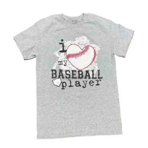 🌟I Love My Baseball Player shirt sz Small🌟